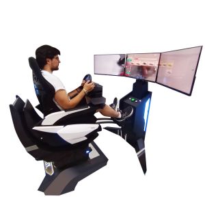 9D VR Arcade Game Car Virtual Reality Machine Cockpit Simulation Racing