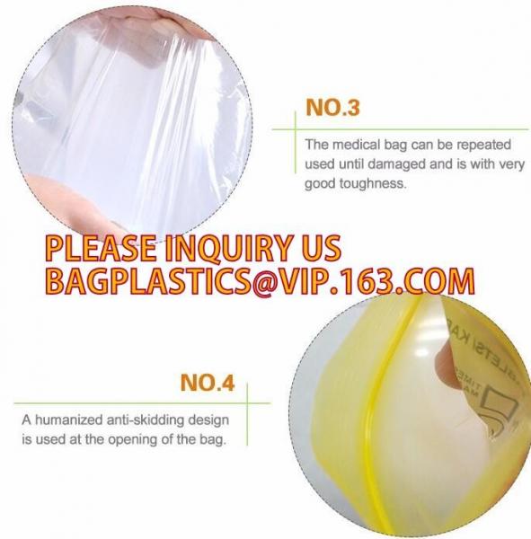 4 x 6 Clear Reclosable k bag wholesale /self sealing Poly Bag, Color box packing 50 count custom LDPE clear reclos