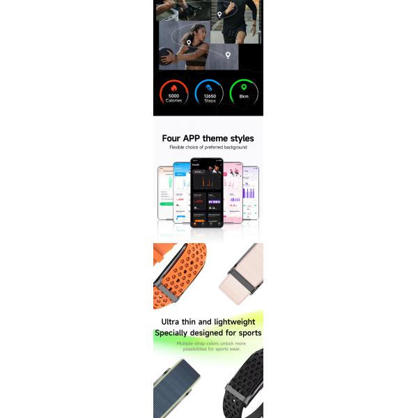 Smart Bracelet Long Battery Life 24hours Health Tracking H59 Smart Band