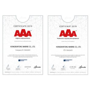 Hongruntong Marine Co., Ltd. Certifications