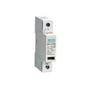 BRITEC BR-12.5M 2P 12.5kA Single Phase Spd lightning arrester surge protective