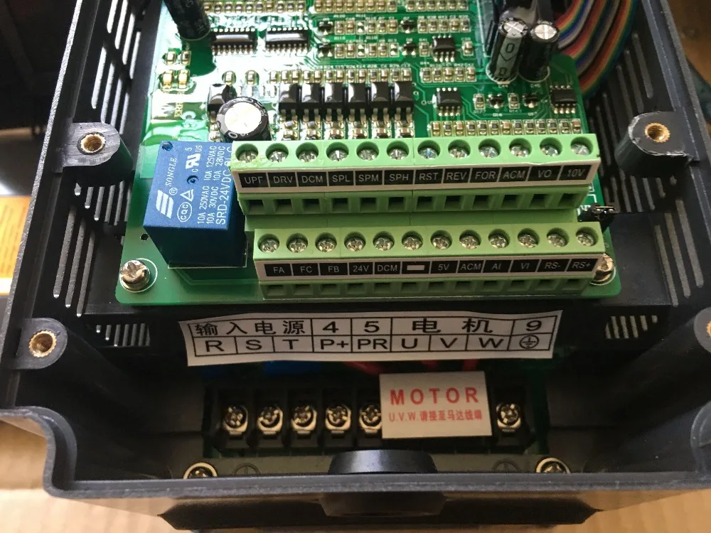 Water Cooled VFD Cnc Spindle Motor Kits 3KW 220V 24000rpm ER20 Collets