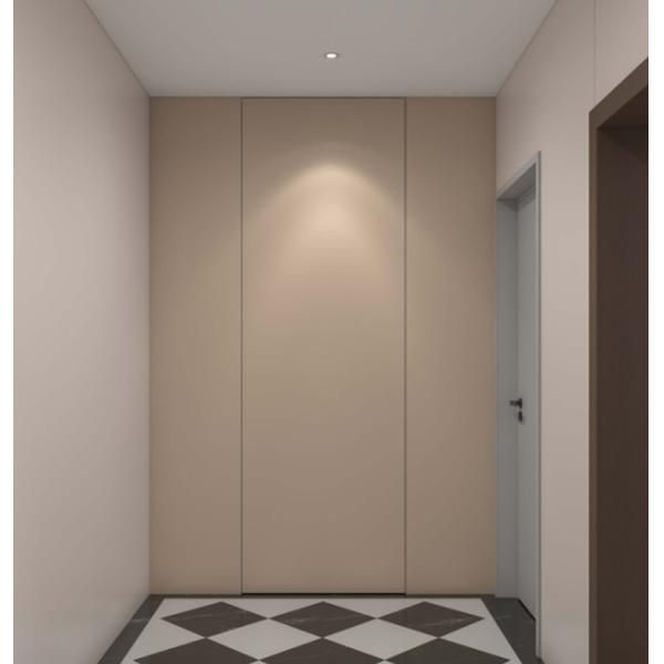 Autumn Leaf Yellow Concealed Interior Door Stainless Steel