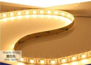 China 5V USB LED Ribbon Tape Light , High Intensity 14.4W/M Outdoor LED Strip Light Fixtures wholesale