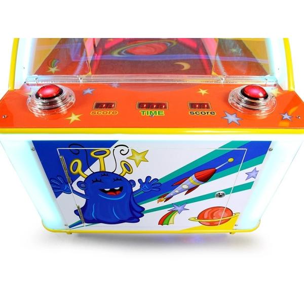 2 Players Kids Arcade Machine Coin Operated Mini Ufo Ice Hockey Games