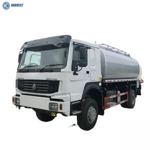 China Carbon Steel Tank 4WD 266hp Sinotruck Howo 4x4 10000L Oil Truck Tanker wholesale