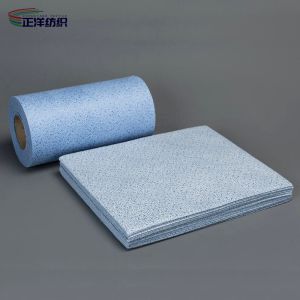 Buy cheap 120gsm Disposable Cleaning Cloth Heavy Duty Industrial Wipes Jumbo Roll from wholesalers