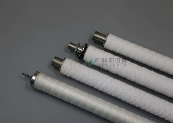 Quality Power Station Condensate Water CPP/CPU Filter Element Iron Remove 70" String wound filter element for sale