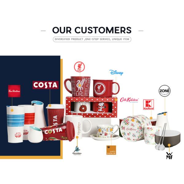 European Style Christmas Ceramic Kitchenware Set White Color For Baking