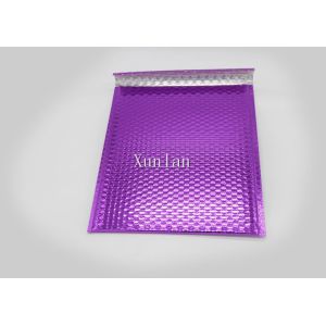 Buy cheap Metallic Foil Film Shipping Bubble Mailers 8.5 X 11 For Shipping High Value from wholesalers