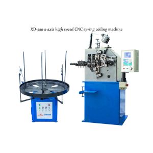 XD-220 Making Various Precision Compression springs Within Wire Dia 0.5 - 2.0mm