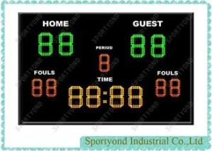 China Portable LED Outdoor Indoor Football Electronic Scoreboard , Soccer Scoreboard with Timer wholesale