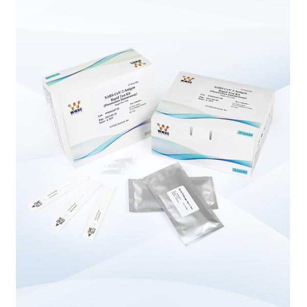 Covid-19 Antigen Rapid Test Kit Colloidal Gold IVD Diagnostic Reagent Cassette