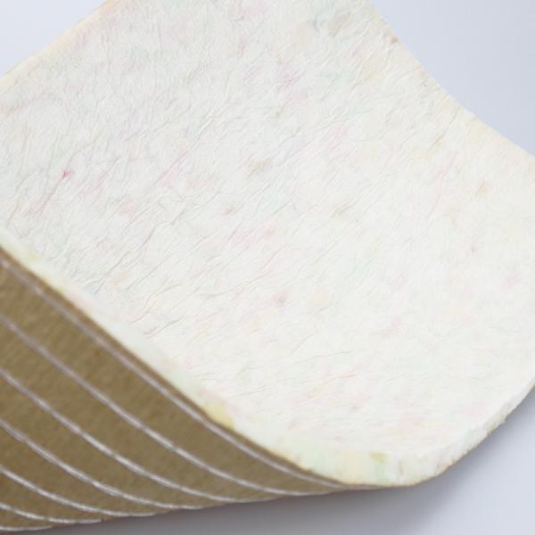 Crepe Paper Carpet Underlay PU Foam Stitching Brown Fibre