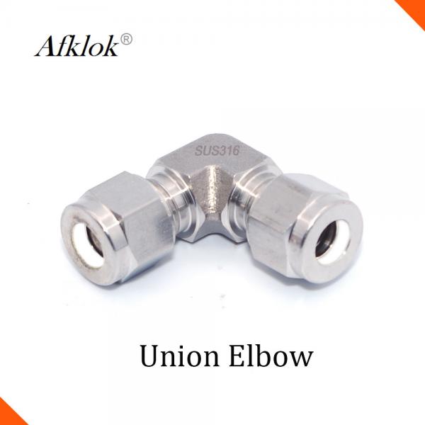 Quality SS316 1/4" Compression pex Equal Elbow natural gas pipe fitting for sale