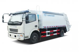 China 8.0m³ Hopper Capacity Garbage Collection Truck Mobile Trash Compactor Environment Protection wholesale