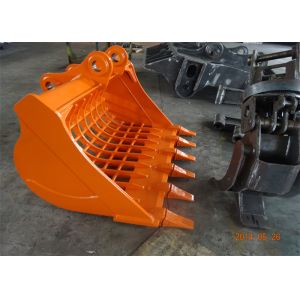 China Hitachi ZX200-3 Excavator Skeleton Bucket , Rock Skeleton Bucket wholesale
