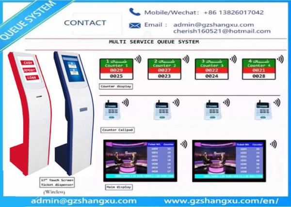 Hospital/Clinic/Pharmacy Floor Stand Wireless Queue System Token Number Machine