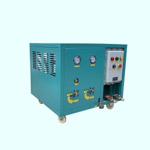 China R245fa R123 Low Pressure Refrigerant Recovery Charging Machine 2HP Air Cooled Recovery Unit AC Recharge Machine wholesale