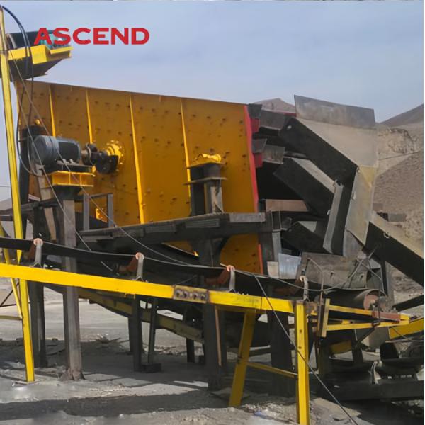 High Stability Stone Rock Gravel Vibrating Screen In Mining Quarry Plant For African Countries