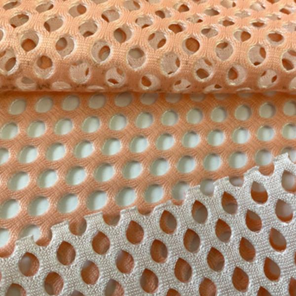 3mm Knitted Air Filter Mesh Fabric 100% Polyester 3d Spacer Mesh Fabric For Bag