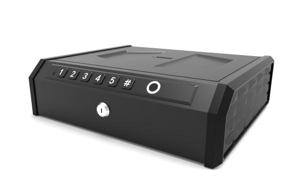 Quality Quick Access Handgun Safe with Biometric Fingerprint Technology GS-1036-1 Width 370mm for sale