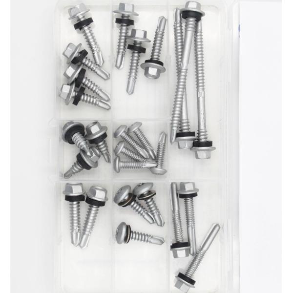 Hex Head Self Drilling Roofing Screws with Building Advantage Customized OEM Provided