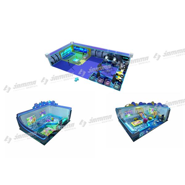 Multiplayer Interactive Floor Projector 20 - 50m Two Infrared Laser Sensor