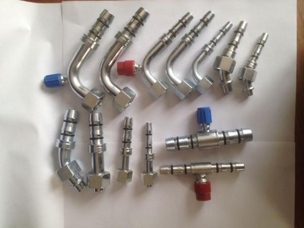 R404a Air Conditioning hose Transport refrigeration Iron fittings Truck Refrigerant R404a A/C hose steel fittings