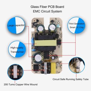 6V 1A EU Power Supply Adapter with Short Circuit Protection