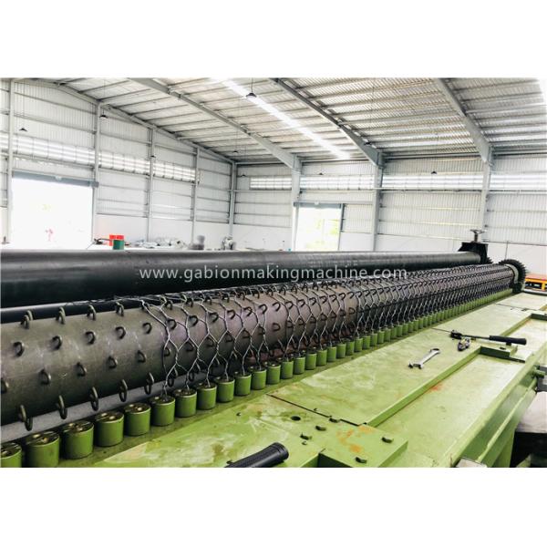 Horizontal Type Gabion Box Machine Three Twist Smooth Running For Chicken Cages