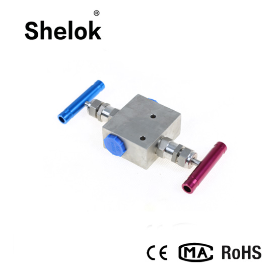 Liquid Water 2 Ways Valves Manifold
