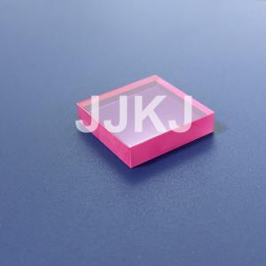 China Laser Application Al2O3 Ruby Single Crystal With Customized Ruby Doping wholesale