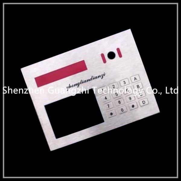Quality Metal Embedded Numeric Keypad With Various Pattern Panel Customized Dimension for sale
