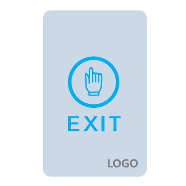 C1(Black) / C3(White) Touchless Infrared Sensor Exit Button Door Release Switch Access Control Door Exit Button