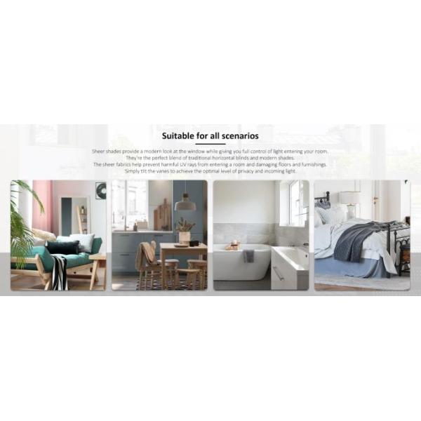 Outdoor Shade Windows Day And Night Sunscreen Zebra Fabric Roll