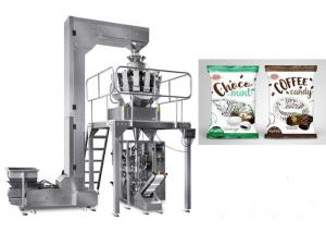 China VFFS Sugar Packaging Machine , Big Pack Weighing Coffee Packaging Machine wholesale