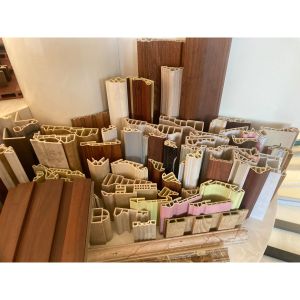 China Decoration Panel WPC Extrusion Machine 90kw 150kg/H WPC Profile Extrusion Machine on sale