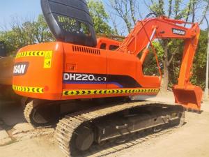 China                  Secondhand Crawler Excavator Doosan Dh220LC-7, Used Digger 220, 100% Original Without Any Repair, Used Construction Machine in Good Working Condition on Sale              wholesale