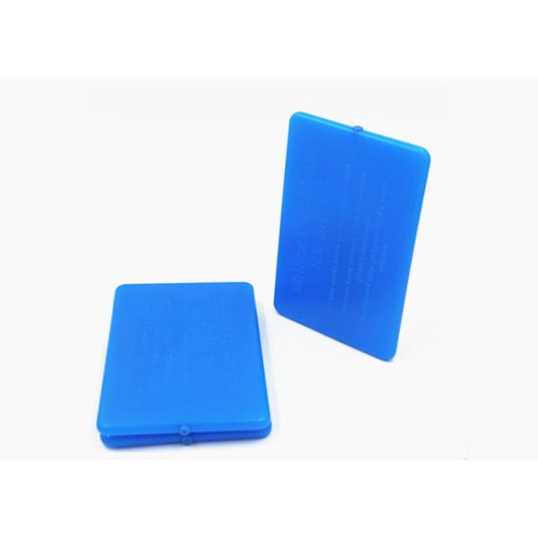 100ml BPA Free HDPE Mini Hard Ice Packs No Leaking Colorful Freezer Ice Block For Lunch Bag