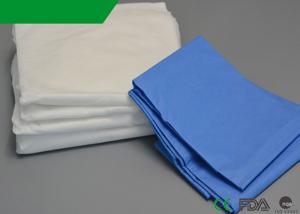 China Sterile Disposable Stretcher Sheets , Flat Plastic Bed Cover 33 X 89 Inches wholesale