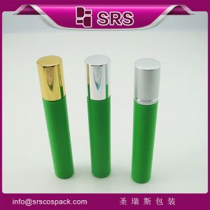 Buy cheap 15ml Green Plastic Roll On Bottle With Stainless Steel Ball from wholesalers