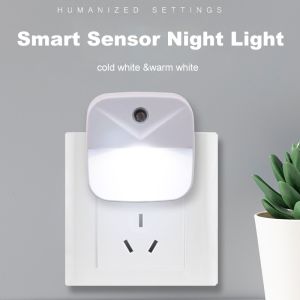 Buy cheap Plug Into 50Hz Smart LED Night Light Automatically Turn Night Lamp For Bedroom from wholesalers