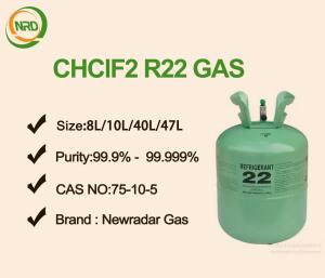 China Non Toxic Non Combustible Gas R22 Refrigerant Colorless No Turbid wholesale