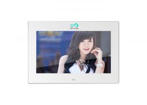 China 8 Inch Digital Photo Frame Touch Buttons Infront Picture Video Player HD Input Wide Screen Digital Picture Frame wholesale