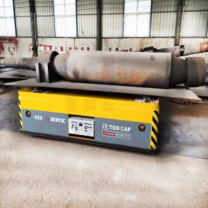 China Workshop Cast Iron Battery Operated 10 Tons Die Materials Transfer Cart wholesale