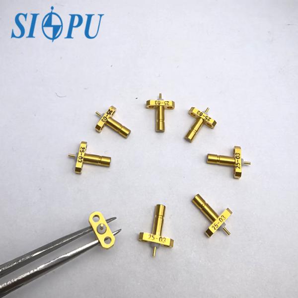 SSMB Male RF Coaxial Connector – Flange Mount Plug