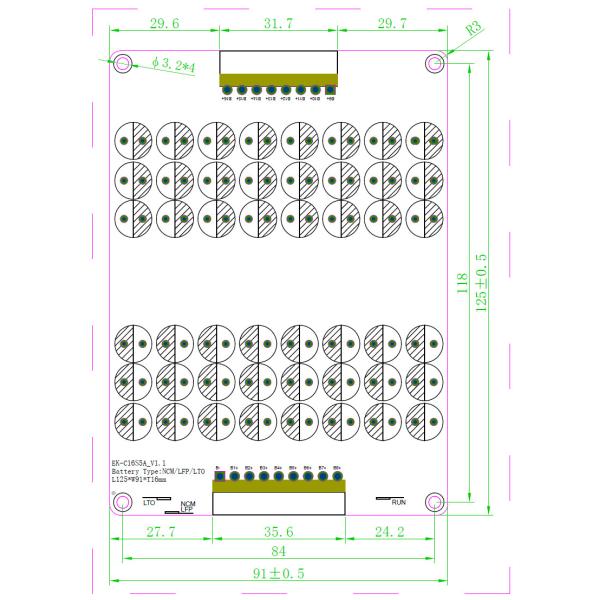 48V BMS Lto Lithium Lifepo4 Active Balancer 12s 13s 14s 15s 16s 5A For Energy Storage