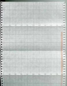 China Chart paper EH-51089 for CHINO EH,AH,ET Series 180mm x 20M Z-FOLD recording paper on sale