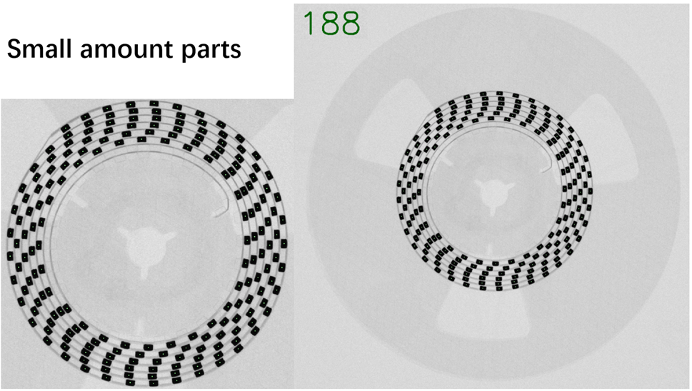 High Resolution Automatic SMT Reel X Ray Counter With AI Deep Learning Algorithm